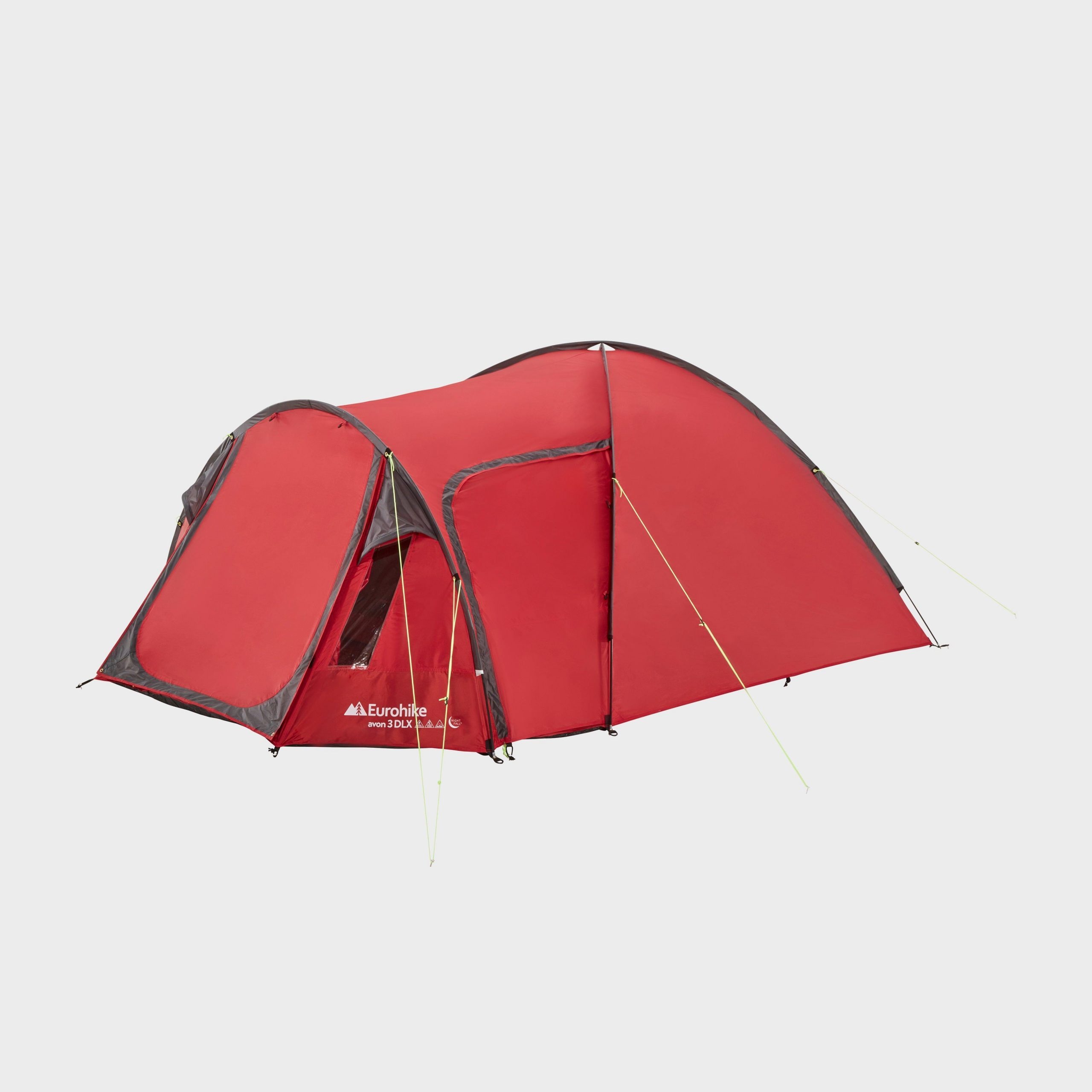 Avon 3 DLX Nightfall Tent - Red / One Size