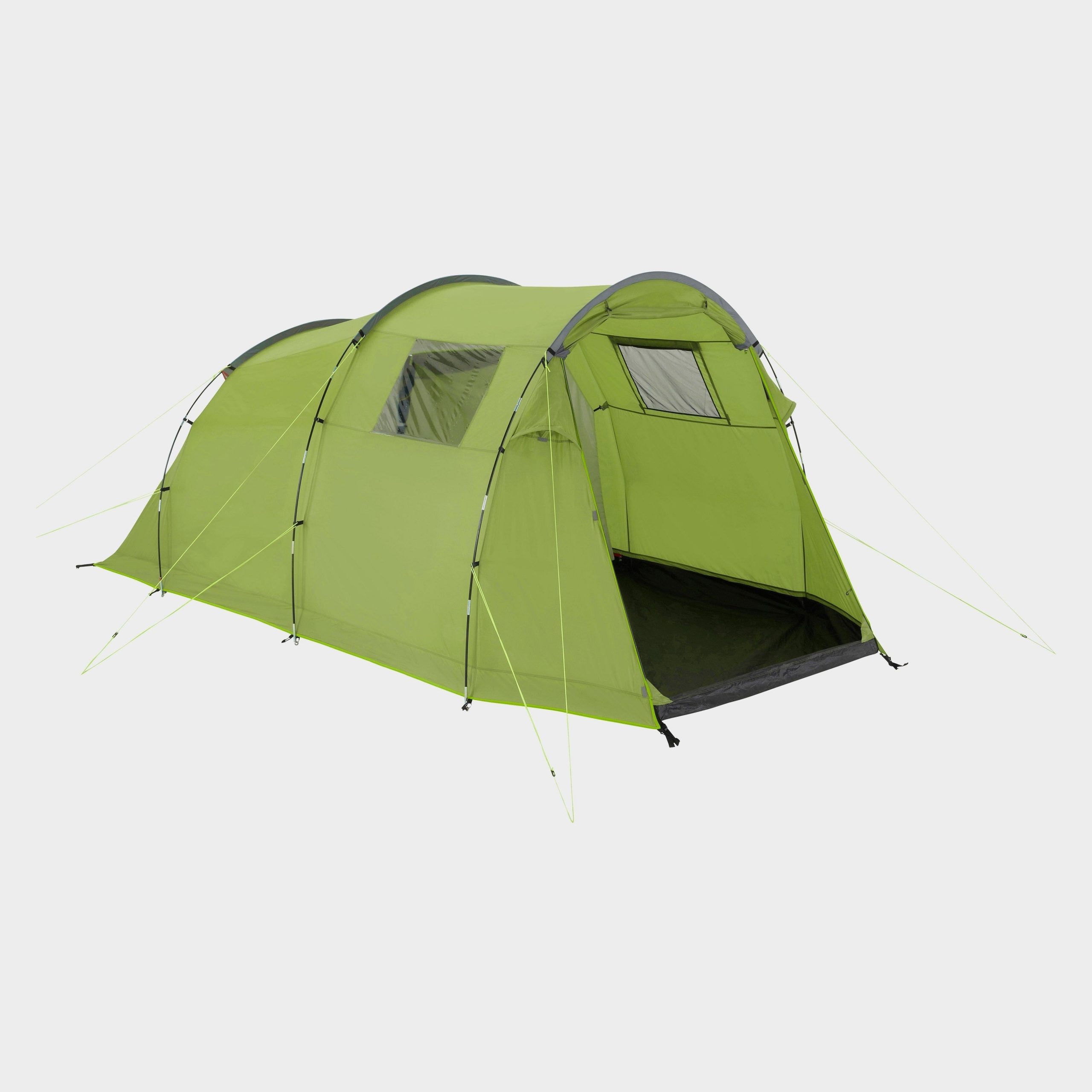 Refurbished Eurohike Sendero 4 Family Tent - Green / One Size